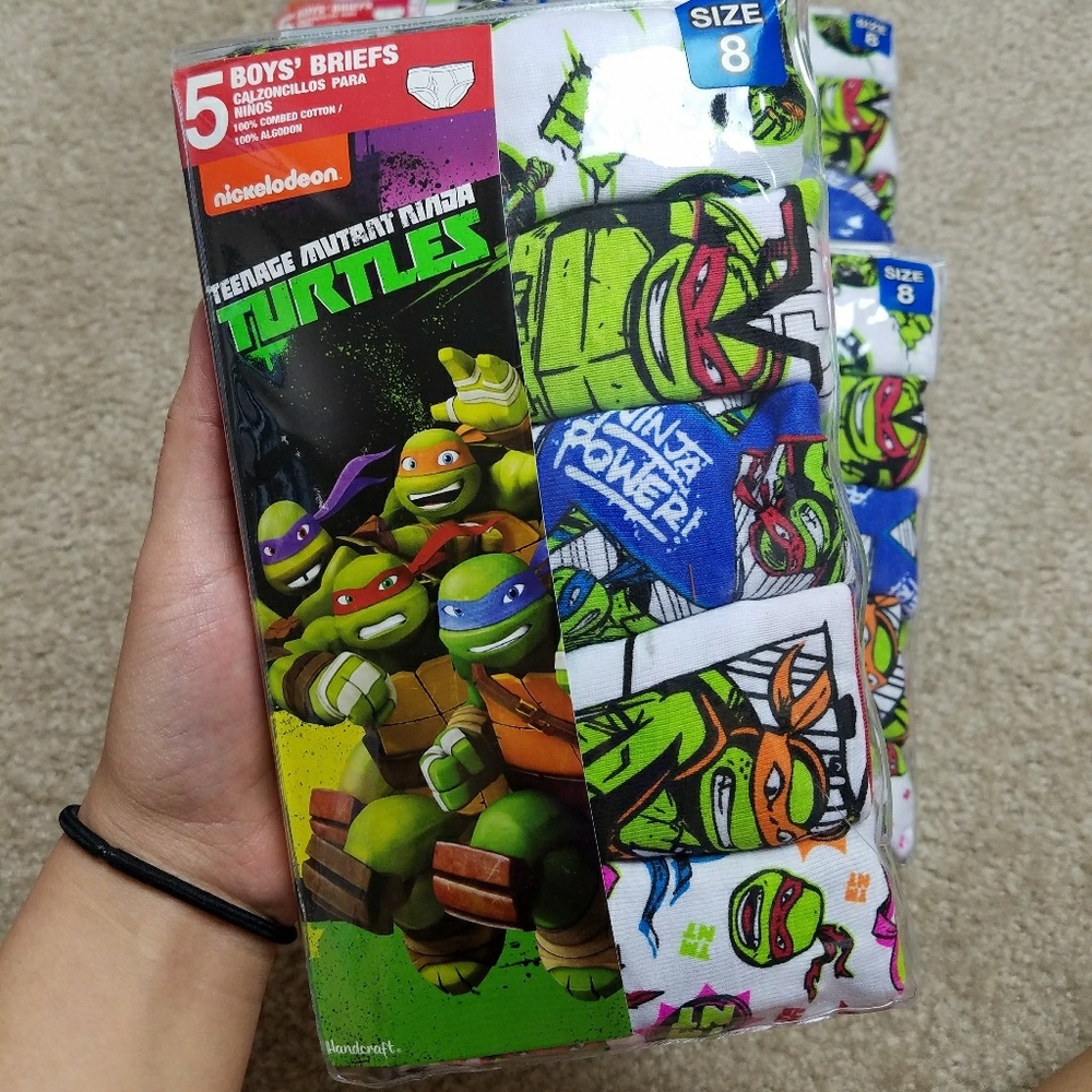Ninja Turtles Boys Briefs Underwear🐢